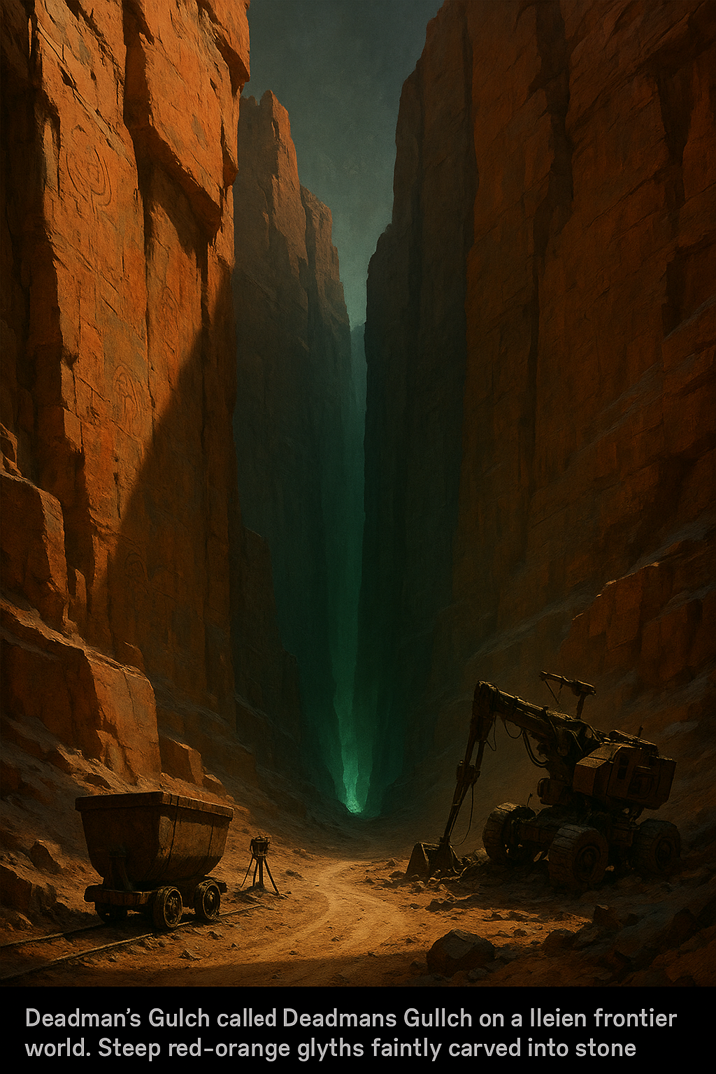 Deadman's Gulch — a desolate frontier world